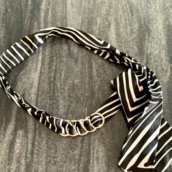 Accessories - Zebra print belt
